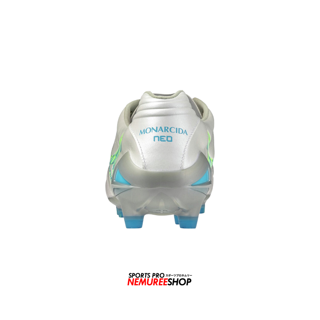 MIZUNO Football Shoes MONARCIDA NEO 3 ELITE (WHITE / SWIM CAP MIZUNO Football Shoes MONARCIDA NEO 3 ELITE (WHITE / SWIM CAP