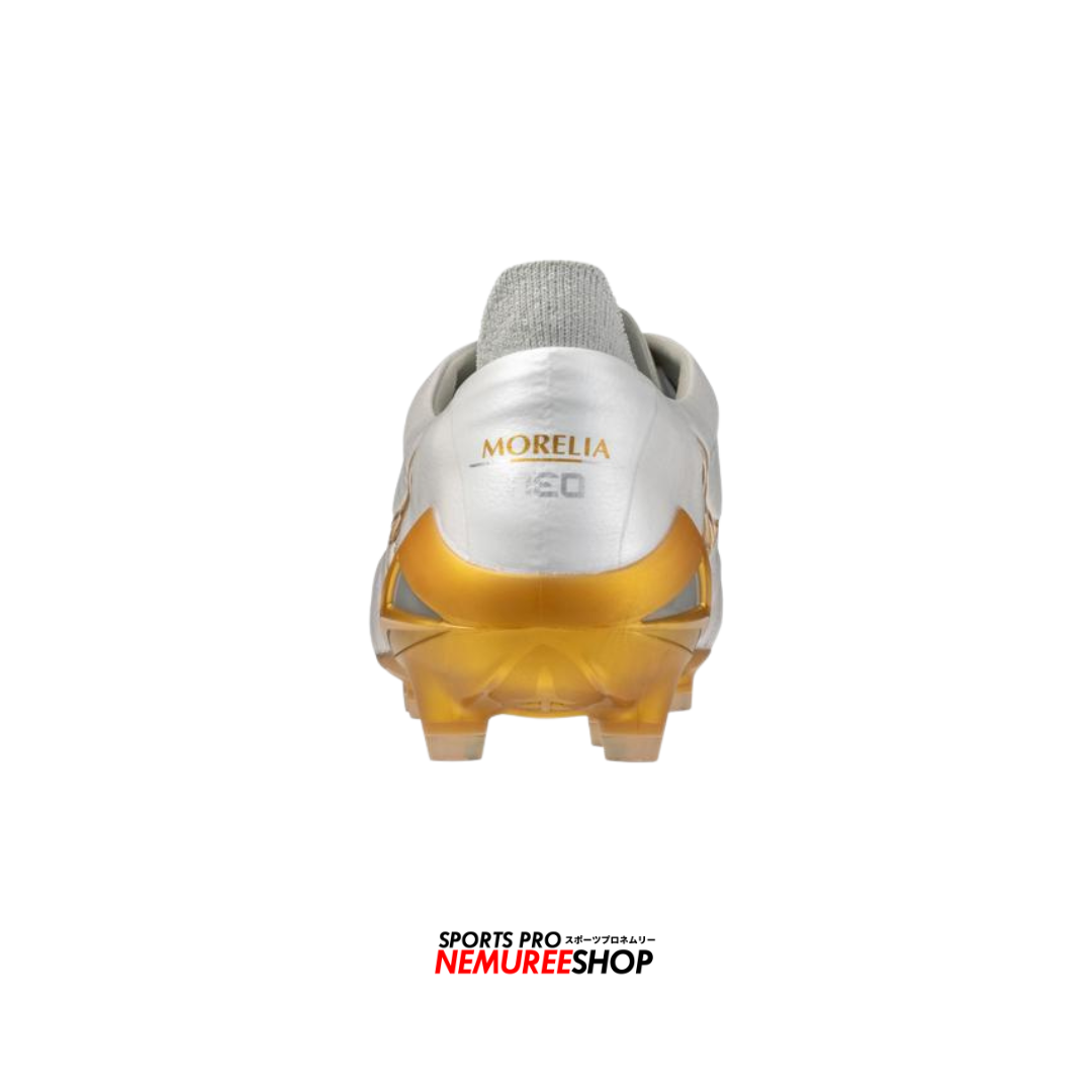 MIZUNO Football Shoes MORELIA NEO 4 ELITE (WHITE / GOLD) – Nemuree MIZUNO Football Shoes MORELIA NEO 4 ELITE (WHITE / GOLD) – Nemuree