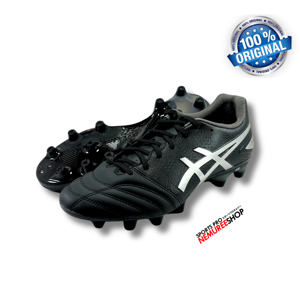 ASICS Soccer Shoes DS LIGHT ADVANCE WIDE (BLACK/PURE SILVER) - Nemuree Shop - Online Sports Store