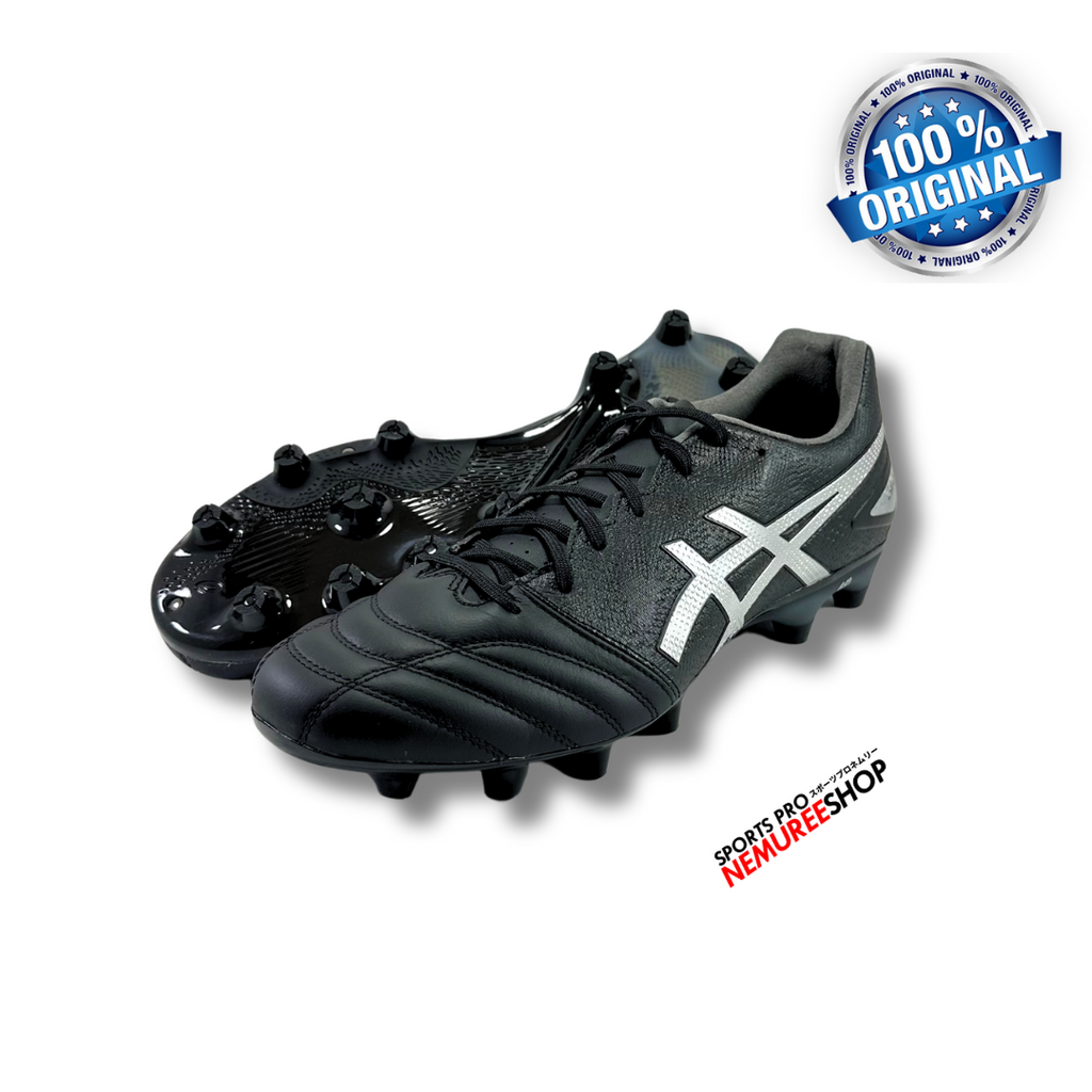 ASICS Soccer Shoes DS LIGHT PRO (BLACK/PURE SILVER) - Nemuree Shop - Online Sports Store