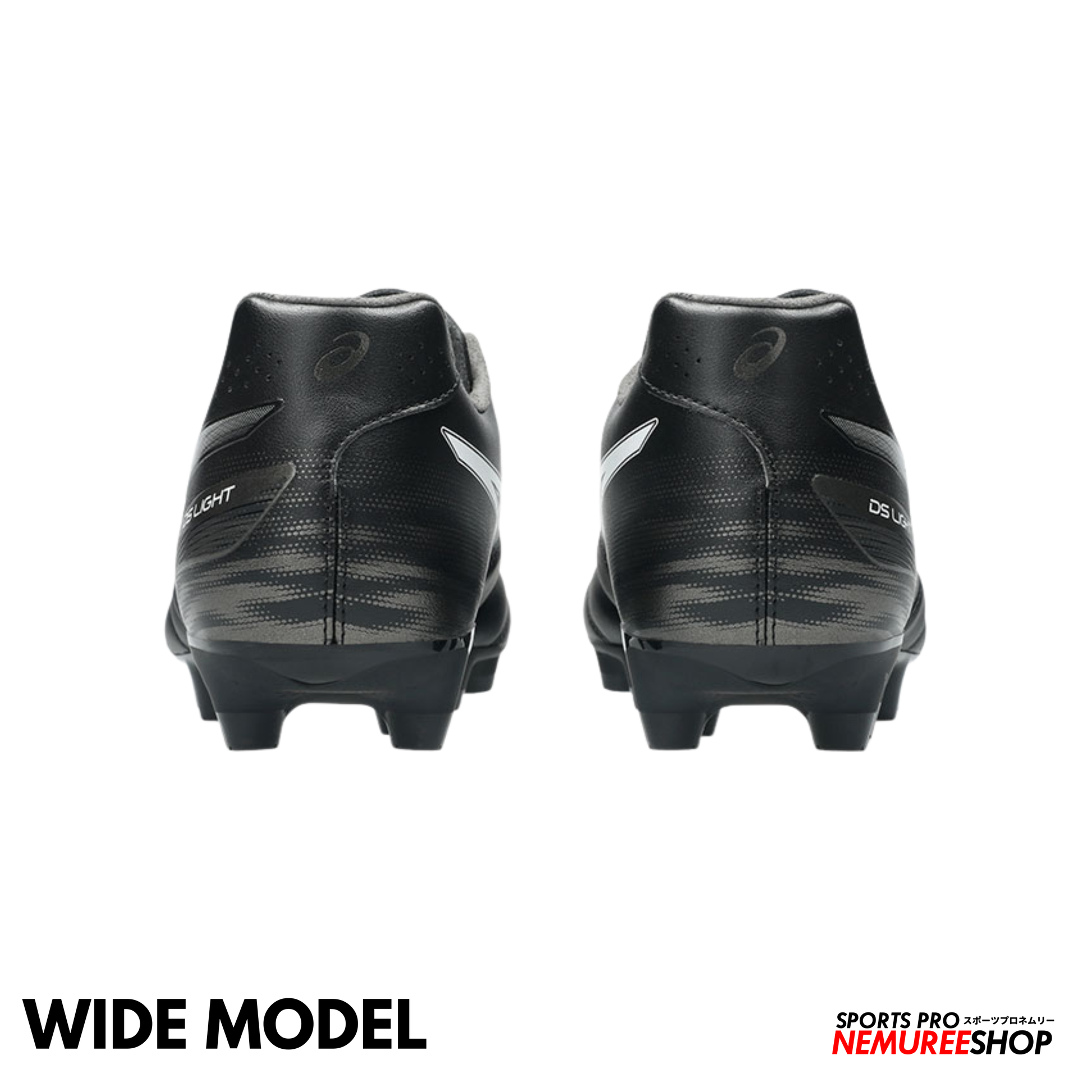 ASICS Football Shoes DS LIGHT ADVANCE WIDE (BLACK/WHITE) - Nemuree Shop - Online Sports Store