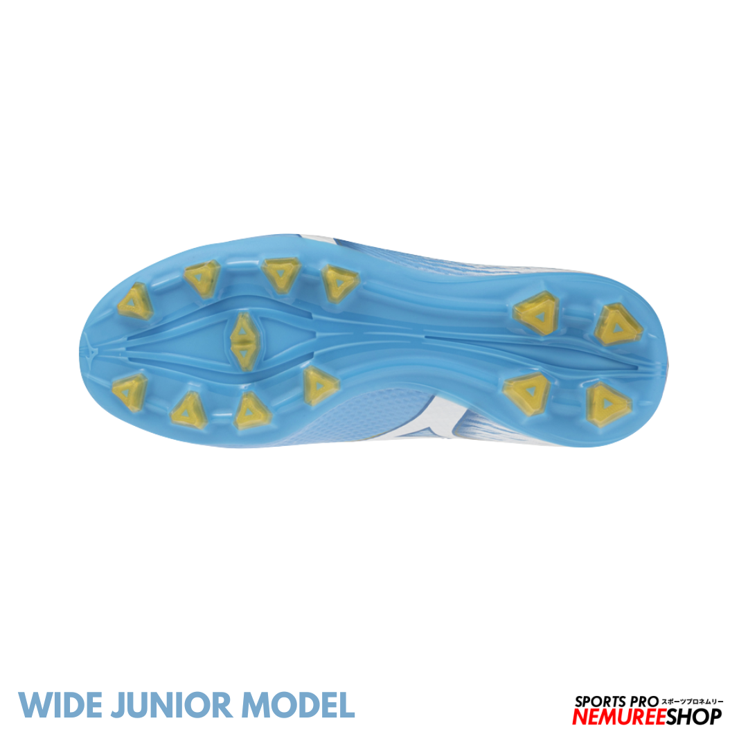 MIZUNO Football Shoes ALPHA 3 JR WIDE (CELESTE / WHITE) - Nemuree Shop - Online Sports Store