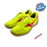 MIZUNO Futsal Shoes MORELIA SALA ELITE IN (SAFETY YELLOW/RED) - Nemuree Shop - Online Sports Store