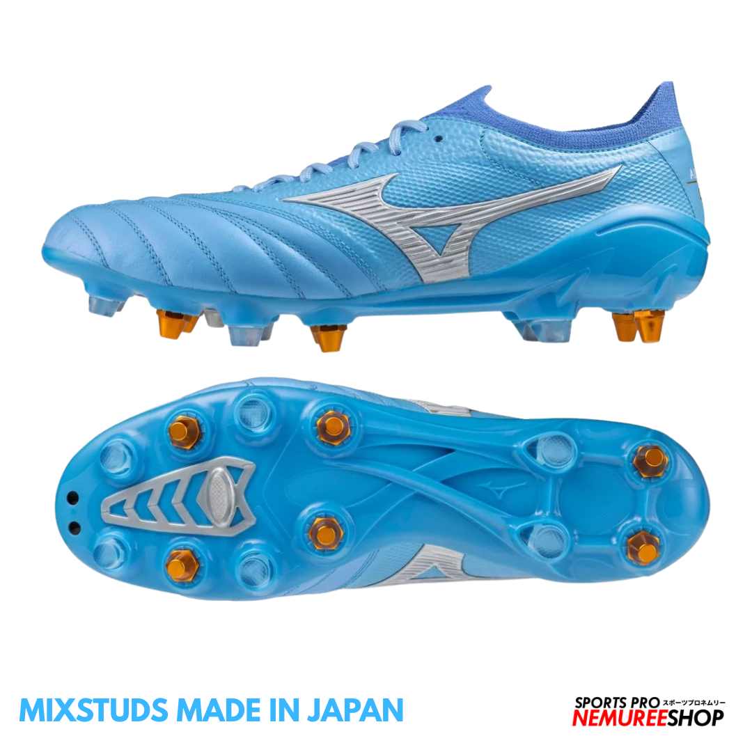 MORERIA Neo 4 β Japan mix 25.5㎝ MIZUNO Football Shoes MORELIA NEO 4 BETA JAPAN MIX (CELESTE