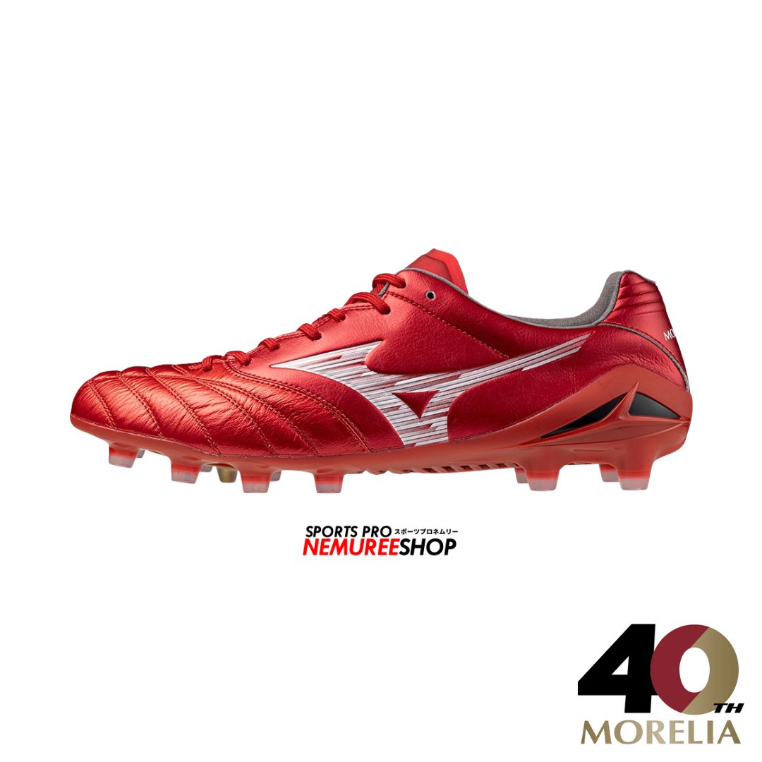 MIZUNO Football Shoes MONARCIDA NEO 3 ELITE (MORELIA 40TH RED / WHITE ) - Nemuree Shop - Online Sports Store