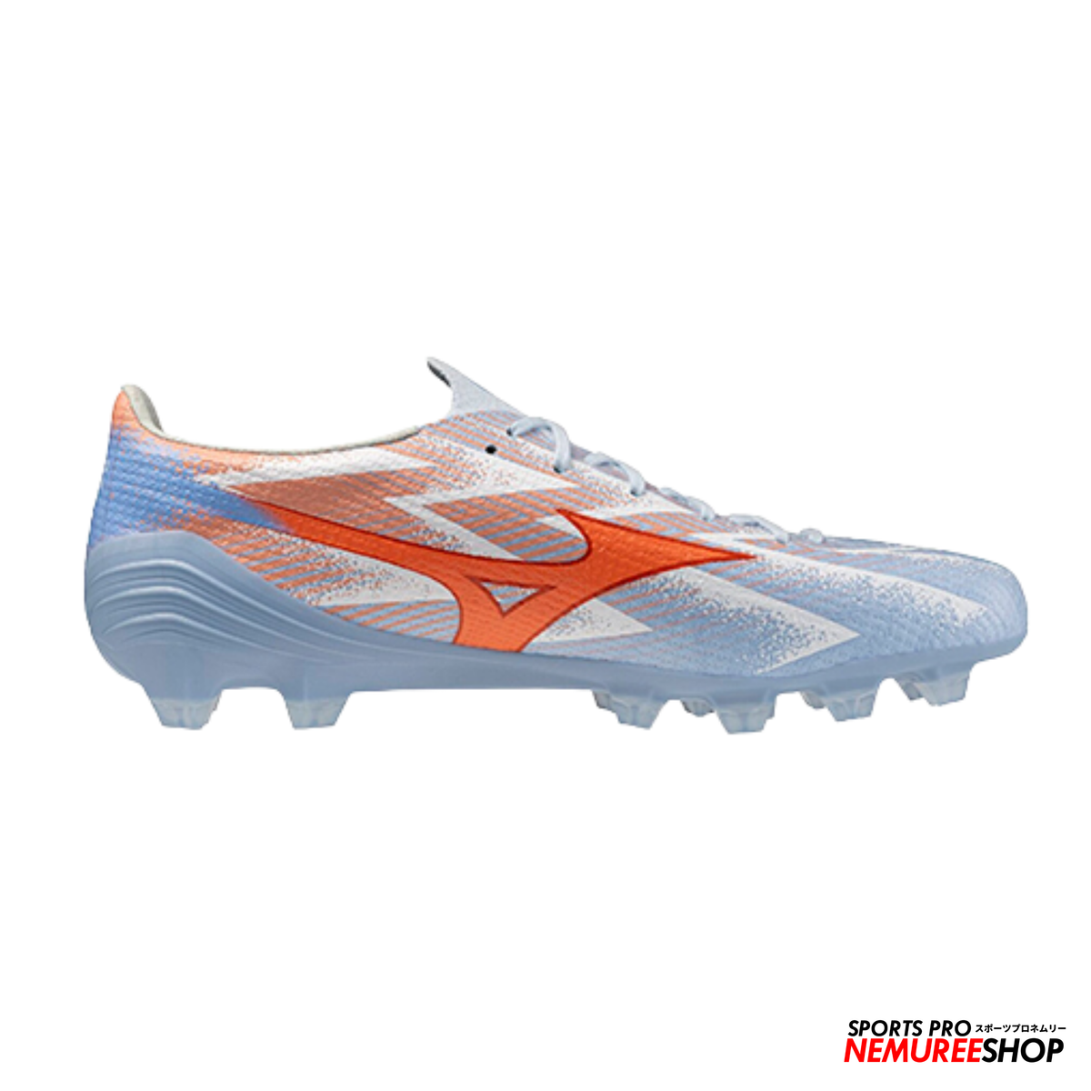 MIZUNO Football Shoes ALPHA 3 PRO (BLUE FINCH/CORNFLOWER BLUE/LAVA ORANGE)