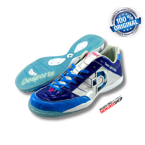 DESPORTE Futsal Shoes TESSA LIGHT ID PRO2 20th Anniversary (BLUE/BLUE CAMO) - Sports Pro Nemuree Shop - Online Sports Store