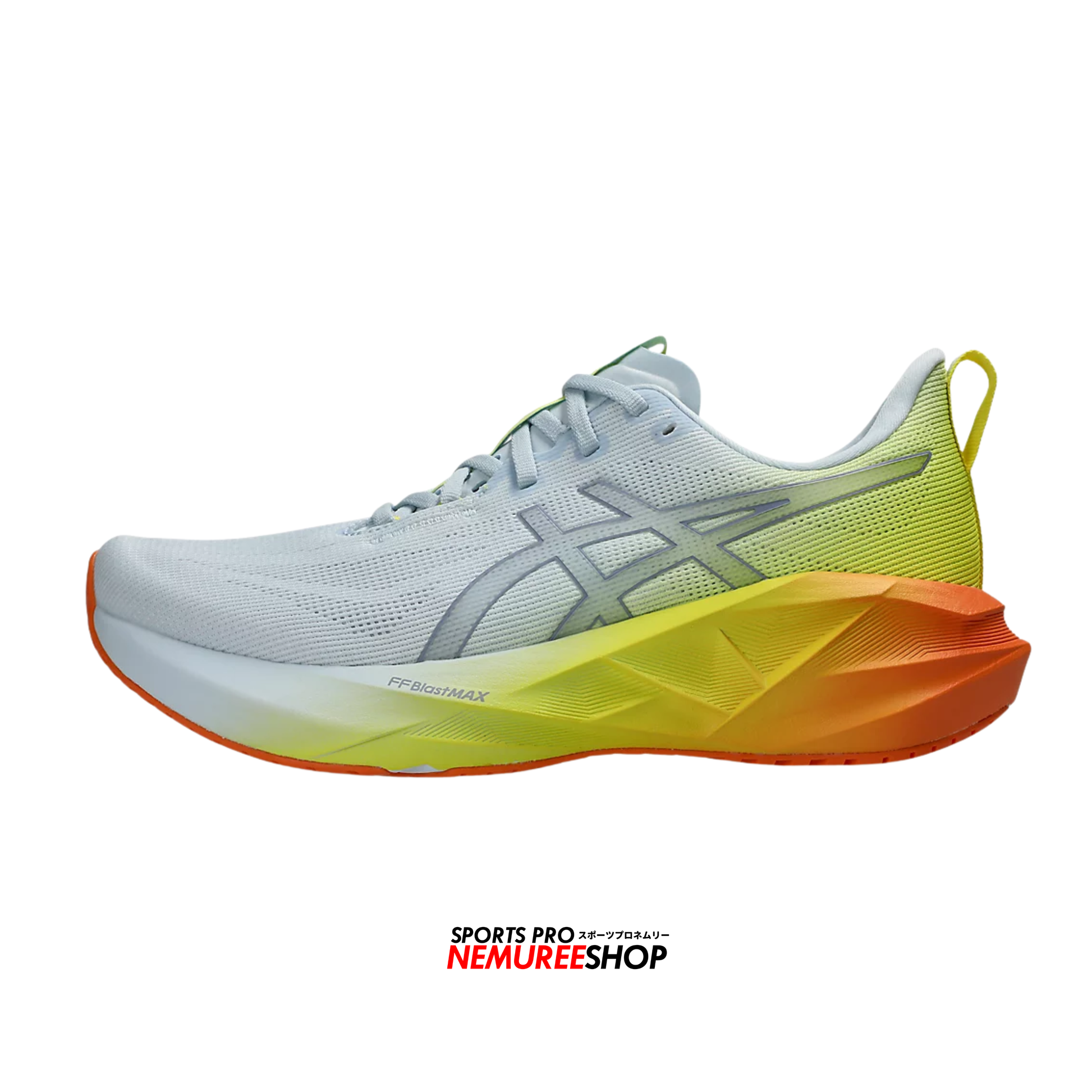 ASICS Running Shoes NOVABLAST 5 (SKY/LEMON SPARK) - Nemuree Shop - Online Sports Store