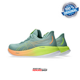 ASICS Running Shoes GEL-CUMULUS 26 PARIS (LIGHT CELADON/SAFETY YELLOW) - Nemuree Shop - Online Sports Store
