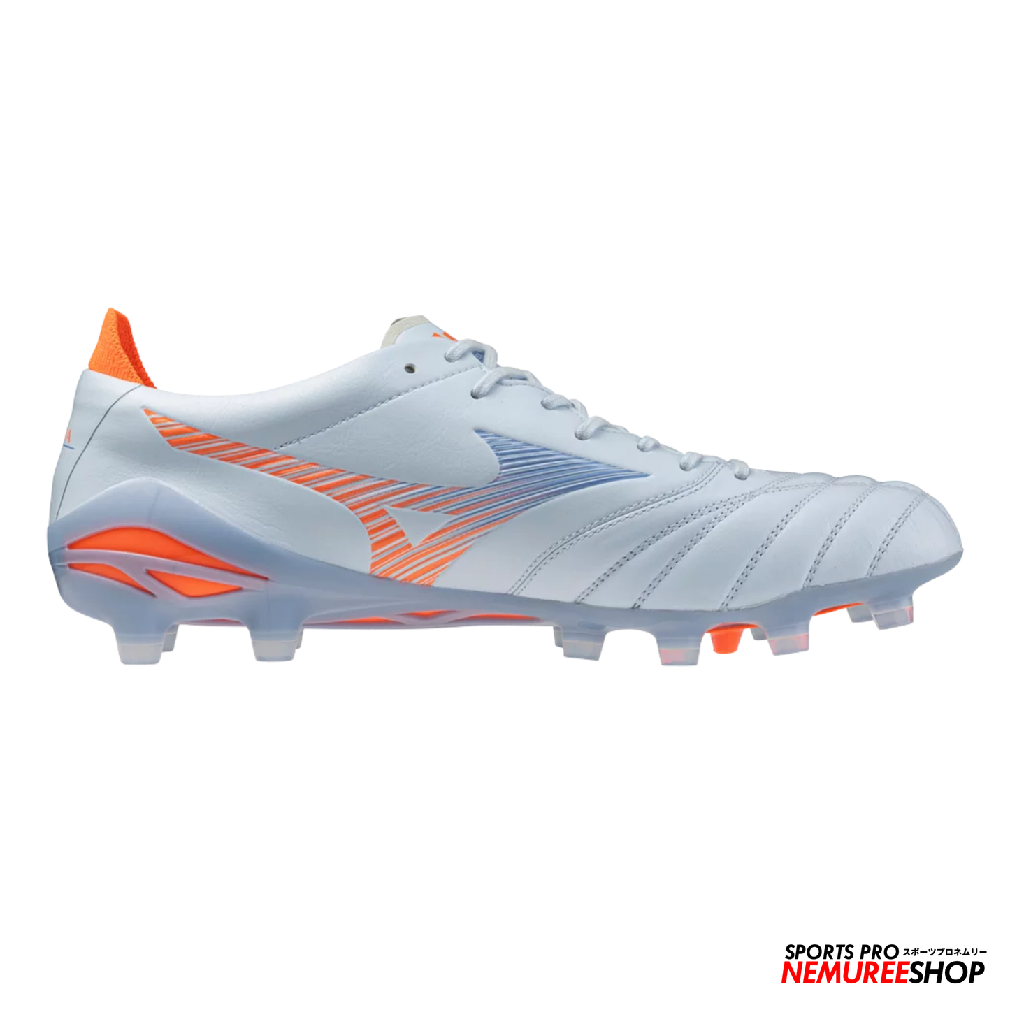 MIZUNO Football Shoes MORELIA NEO 5 ELITE (BLUE FINCH/CORNFLOWER BLUE/LAVA ORANGE)