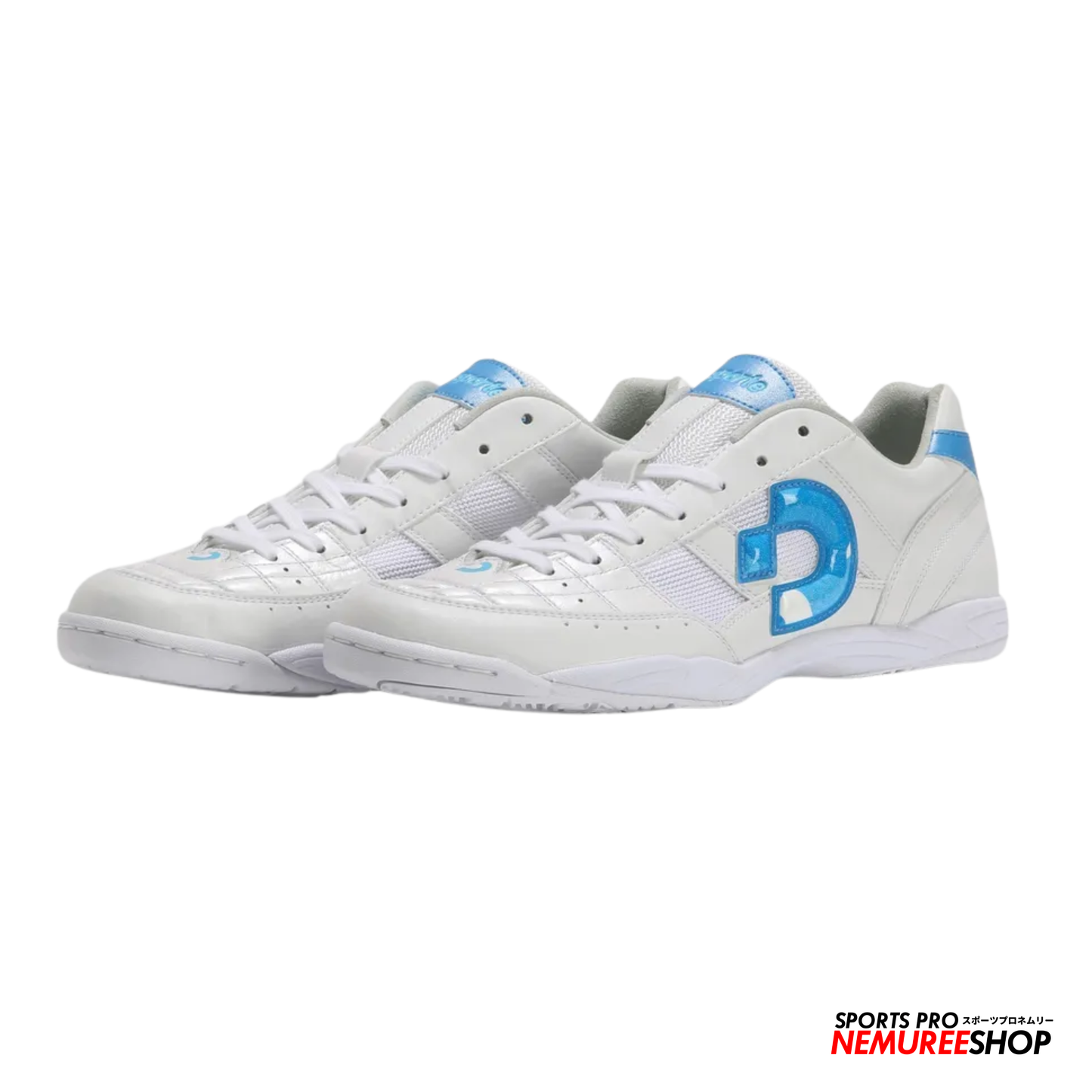 DESPORTE Futsal Shoes RIO K12 (PEARL WHITE/TURQUOISE)