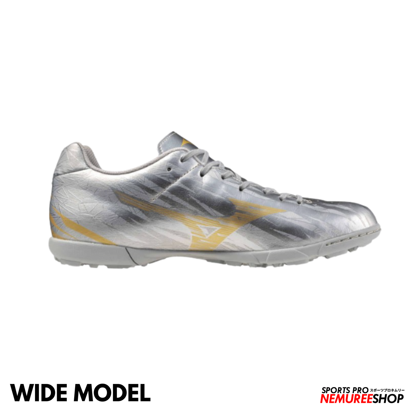 MIZUNO Futsal Shoes MONARCIDA NEO SALA CLUB TF (SILVER/GOLD)