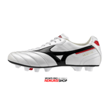 MIZUNO Football Shoes MORELIA 2 ELITE (WHITE/BLACK/CHINESE RED)