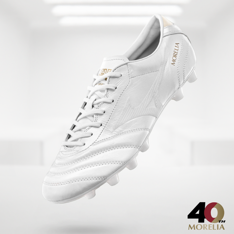 MIZUNO Soccer Shoes MORELIA UL JAPAN 40TH   (WHITE/WHITE)