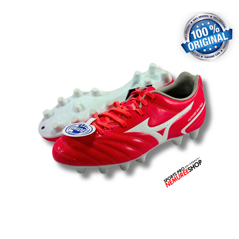 MIZUNO Soccer Shoes MONARCIDA NEO 2 SELECT (FIERY CORAL 2/WHITE) - Nemuree Shop - Online Sports Store