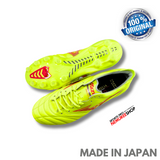MIZUNO Soccer Shoes MORELIA NEO 4 JAPAN (SAFETY YELLOW/FIERY CORAL 2/SAFETY YELLOW) - Sports Pro Nemuree Shop - Online Sports Store