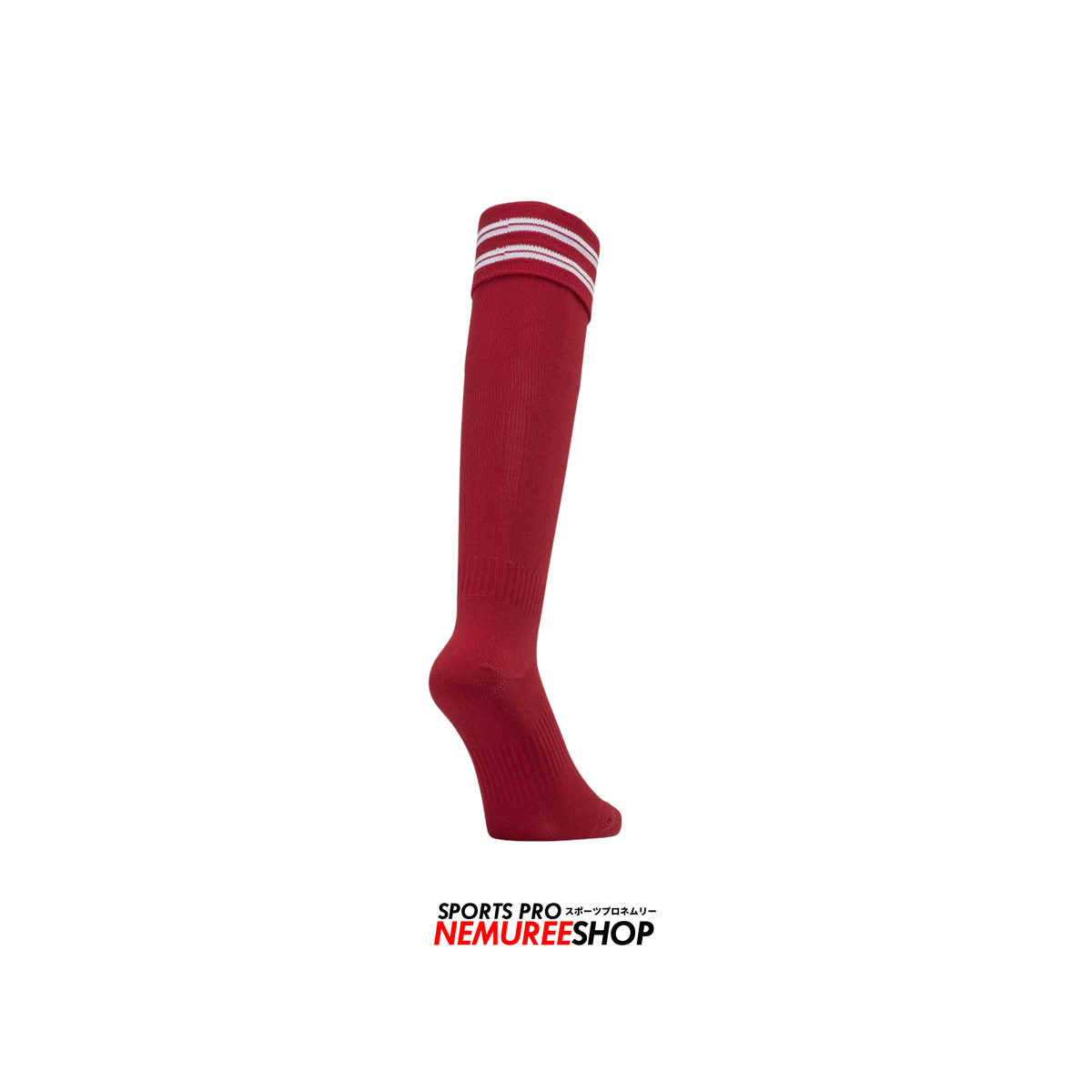 MIZUNO Accessories LINE SOCKS (CHINESE RED/WHITE)