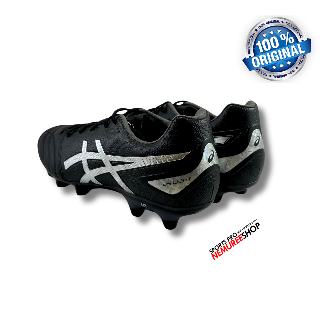 ASICS Soccer Shoes DS LIGHT PRO (BLACK/PURE SILVER) - Nemuree Shop - Online Sports Store