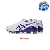 ASICS Football Shoes DS LIGHT X-FLY 5 (WHITE/GENTRY PURPLE) - Nemuree Shop - Online Sports Store