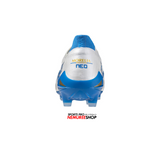 MIZUNO Football Shoes MORELIA NEO 4 JAPAN (WHITE/LASER BLUE/LASER BLUE) - Nemuree Shop - Online Sports Store