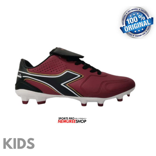 DIADORA Football Shoes DSC8275 JUNIOR  (RED/BLACK) - Nemuree Shop - Online Sports Store