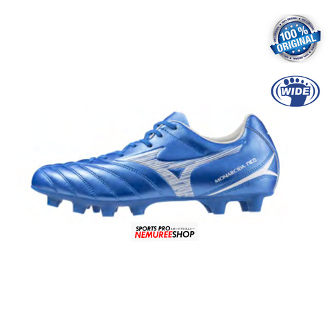 MIZUNO Football Shoes MONARCIDA NEO 3 SELECT (LASER BLUE/WHITE) - Nemuree Shop - Online Sports Store