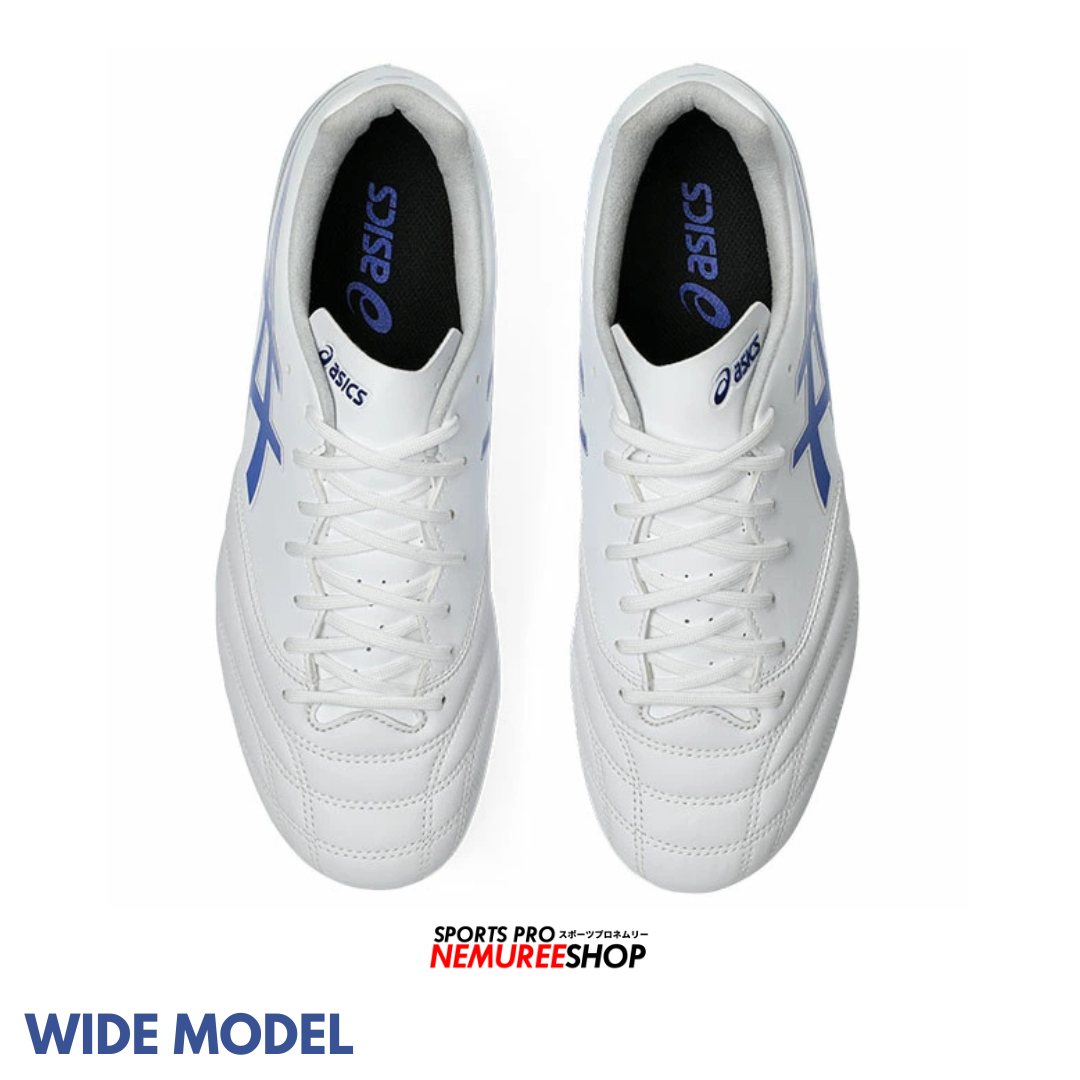 ASICS Football Shoes DS LIGHT ADVANCE WIDE (WHITE/ASICS BLUE) - Nemuree Shop - Online Sports Store
