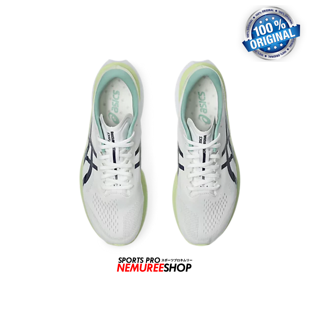 ASICS Running Shoes MAGIC SPEED 4 (WHITE/BLUE EXPANSE) - Nemuree Shop - Online Sports Store