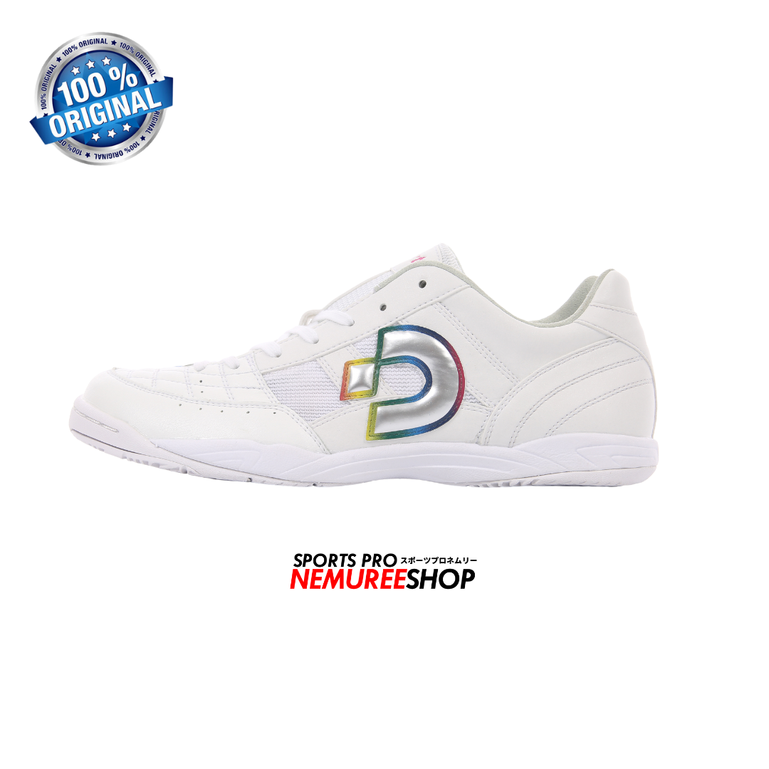DESPORTE Futsal Shoes RIO LL ID (PEARL WHITE/SILVER) - Nemuree Shop - Online Sports Store