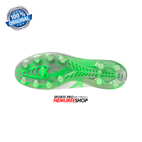 MIZUNO Football Shoes MORELIA NEO 4 BETA ELITE (WHITE/NEON GREEN MIZUNO Football Shoes MORELIA NEO 4 BETA ELITE (WHITE/NEON GREEN