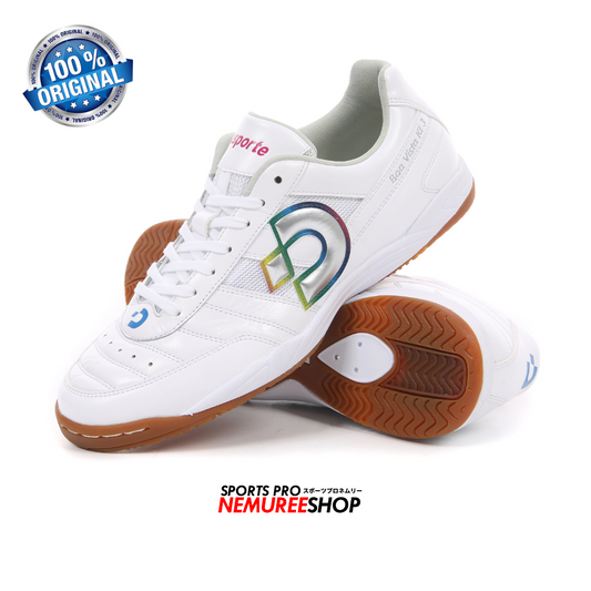DESPORTE Futsal Shoes BOA VISTA KI 3 (PEARL WHITE/SILVER) - Nemuree Shop - Online Sports Store