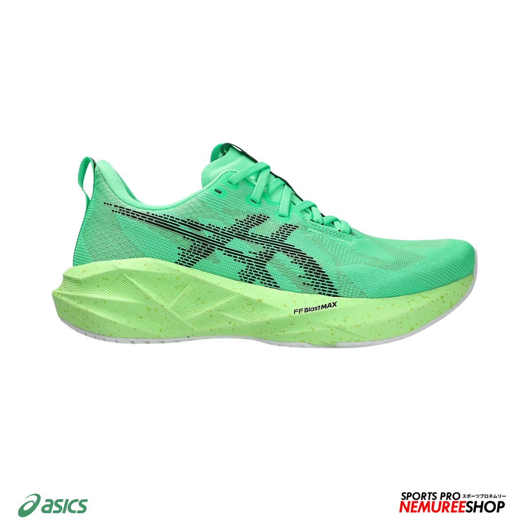 ASICS Running Shoes NOVABLAST 5 (VITAL GREEN / BLACK)