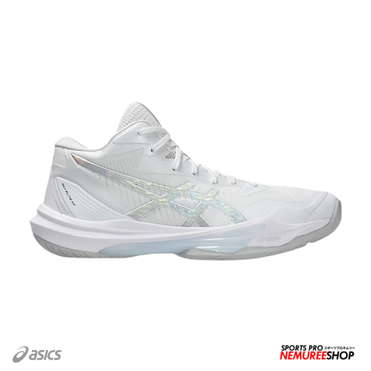 ASICS Volleyball Shoes SKY ELITE FF MT 3 (WHITE / PURE SILVER)