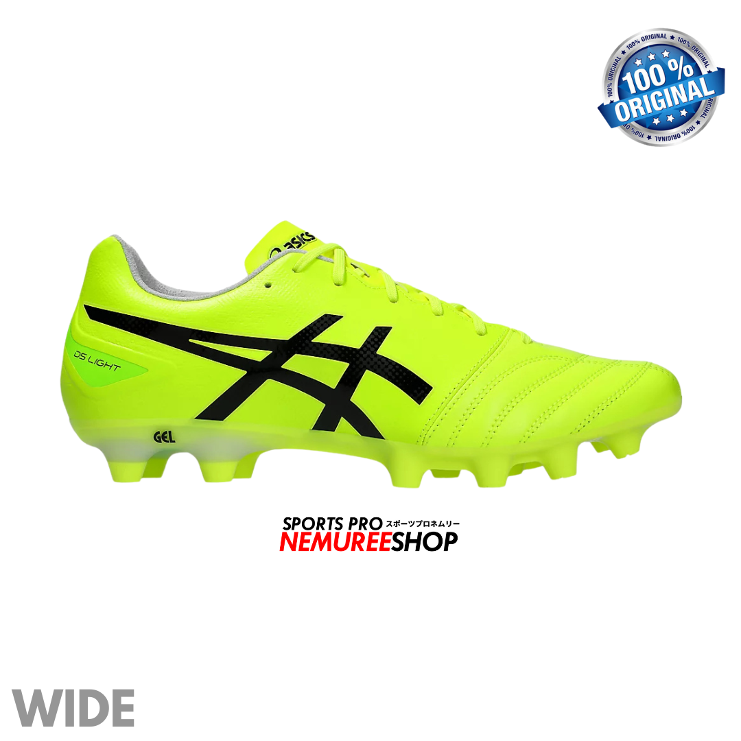 ASICS Football Shoes DS LIGHT ADVANCE WIDE (SAFETY YELLOW/BLACK) - Nemuree Shop - Online Sports Store