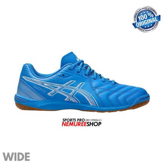 ASICS Futsal Shoes CALCETTO WD 9 (DIRECTOIRE BLUE/WHITE) - Nemuree Shop - Online Sports Store