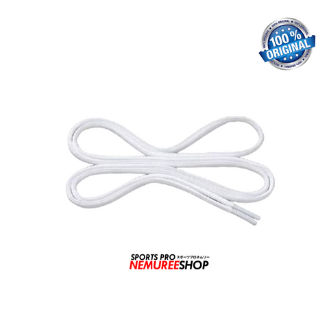 MIZUNO Accessories OVAL TYPE SHOE LACES (WHITE) - Nemuree Shop - Online Sports Store