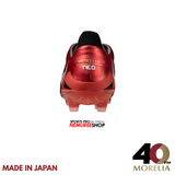 MIZUNO Football Shoes MORELIA NEO 4 JAPAN (MORELIA 40TH RED/BLACK/GOLD) - Nemuree Shop - Online Sports Store