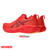 ASICS Women Running Shoes NOVABLAST 5 WOMEN (FLASH RED/EDO PURPLE)