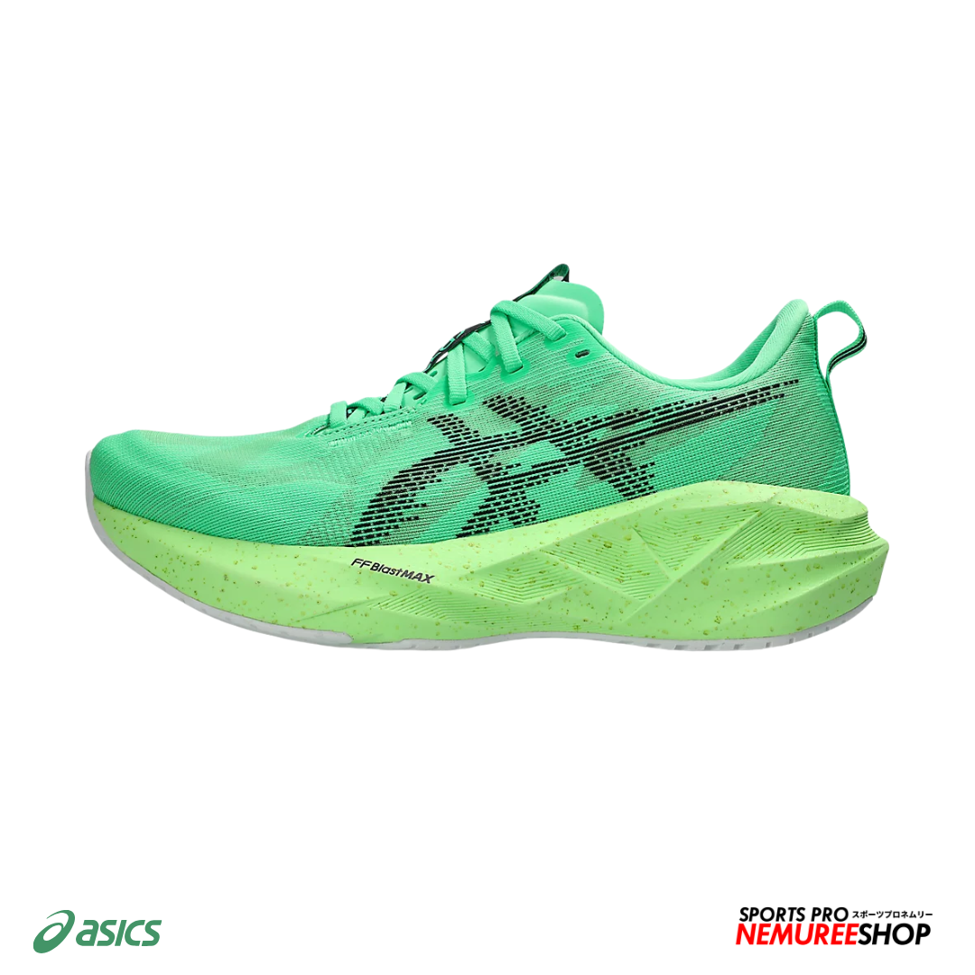 ASICS Running Shoes NOVABLAST 5 (VITAL GREEN / BLACK)