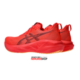 ASICS Running Shoes NOVABLAST 5 (FLASH RED/EDO PURPLE)
