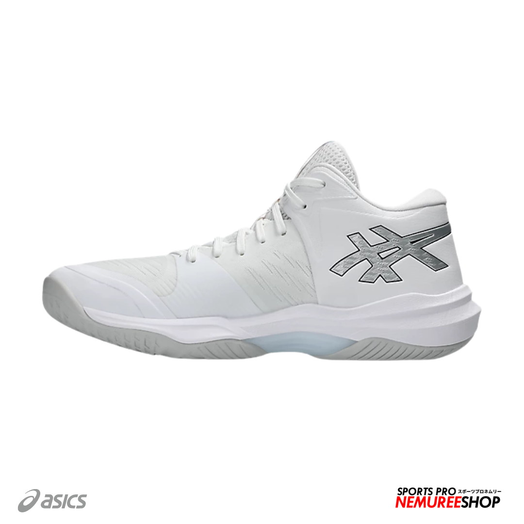 ASICS Volleyball Shoes SKY ELITE FF MT 3 (WHITE / PURE SILVER)