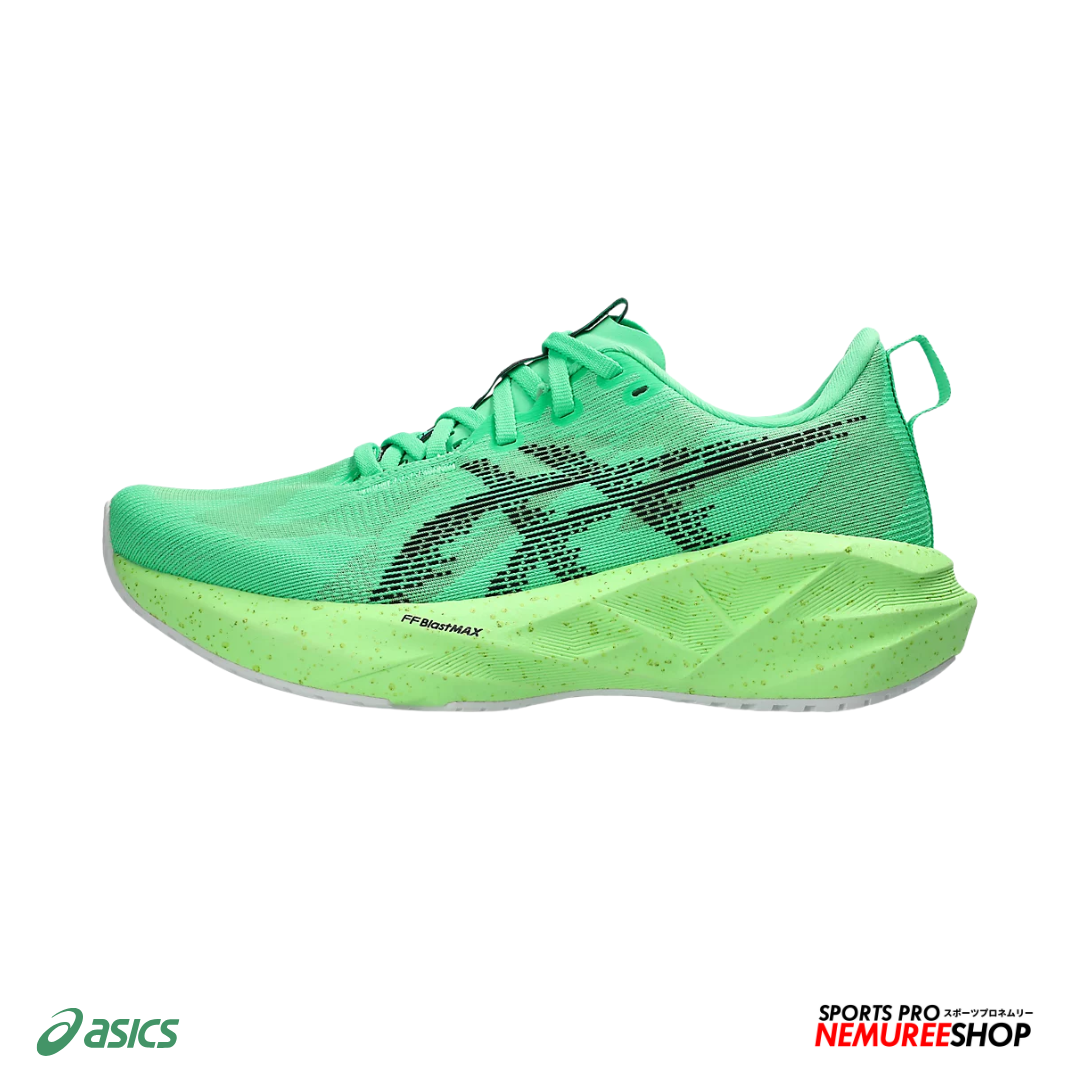 ASICS Women Running Shoes NOVABLAST 5 WOMEN (VITAL GREEN / BLACK)