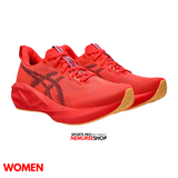 ASICS Women Running Shoes NOVABLAST 5 WOMEN (FLASH RED/EDO PURPLE)