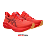 ASICS Running Shoes NOVABLAST 5 (FLASH RED/EDO PURPLE)