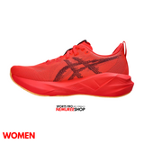 ASICS Women Running Shoes NOVABLAST 5 WOMEN (FLASH RED/EDO PURPLE)