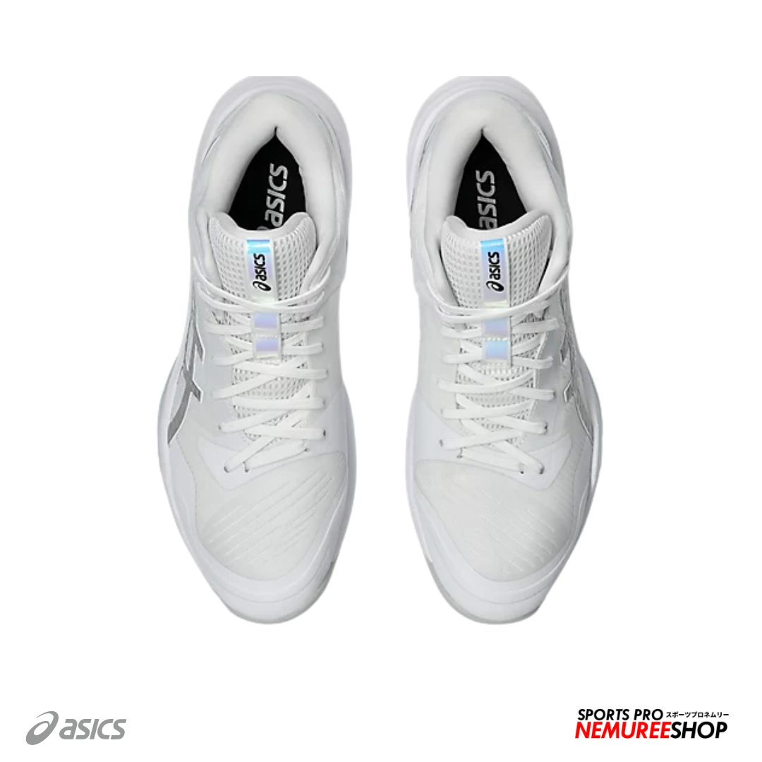 ASICS Volleyball Shoes SKY ELITE FF MT 3 (WHITE / PURE SILVER)