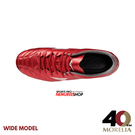 MIZUNO Football Shoes MONARCIDA NEO 3 SELECT (MORELIA 40TH RED/WHITE) - Nemuree Shop - Online Sports Store