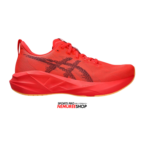 ASICS Running Shoes NOVABLAST 5 (FLASH RED/EDO PURPLE)