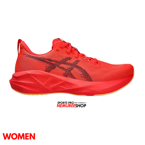 ASICS Women Running Shoes NOVABLAST 5 WOMEN (FLASH RED/EDO PURPLE)
