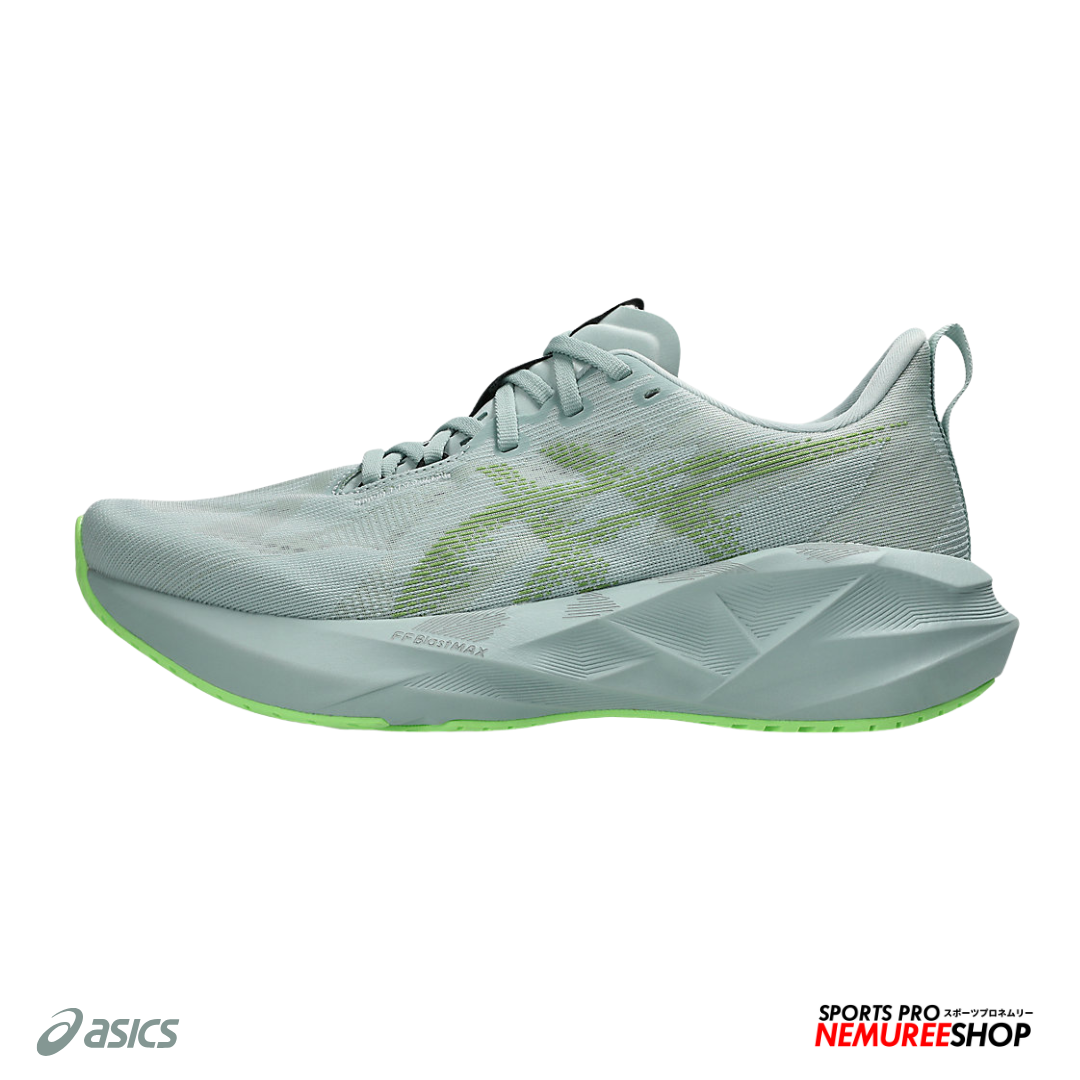 ASICS Running Shoes NOVABLAST 5 (COLD MOSS/LIGHT ORANGE)